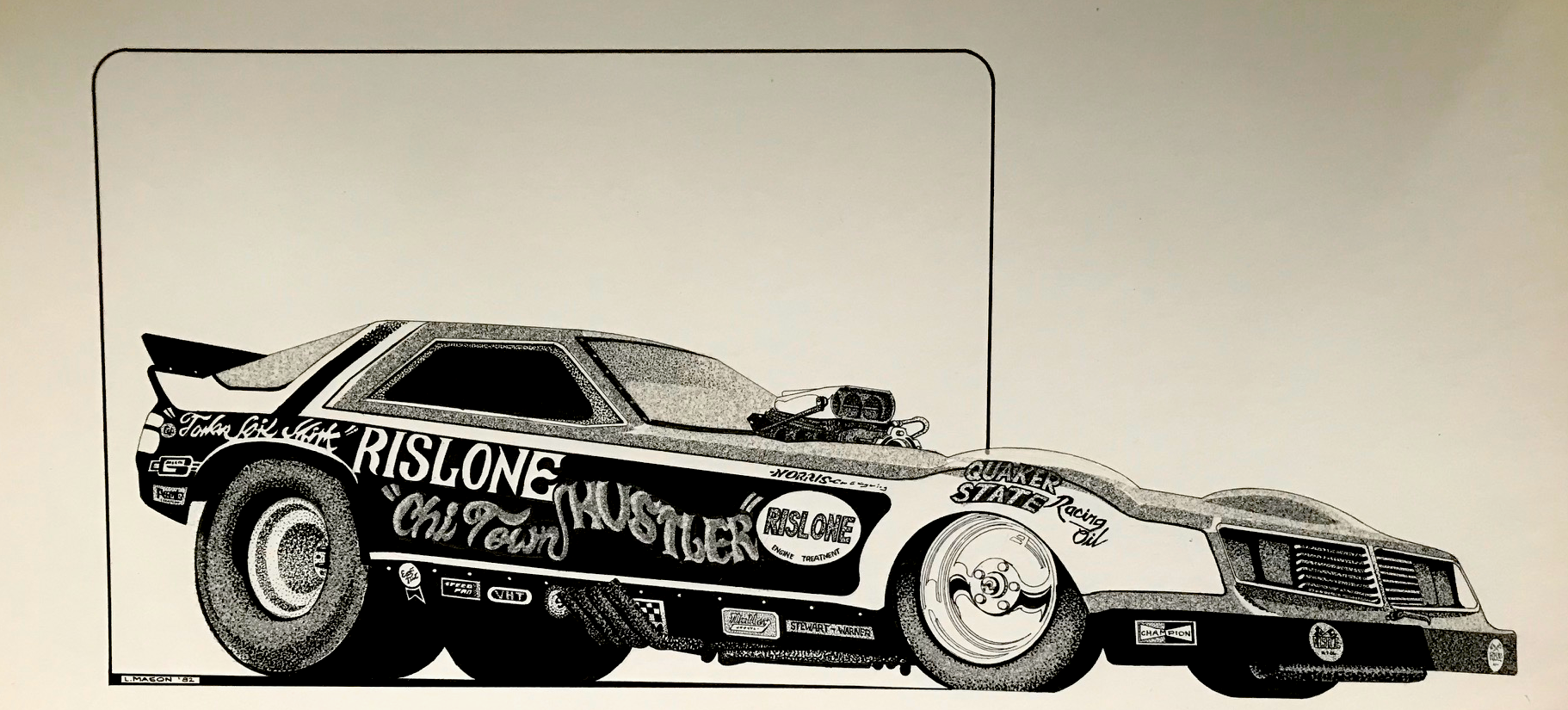 chi town hustler funny car