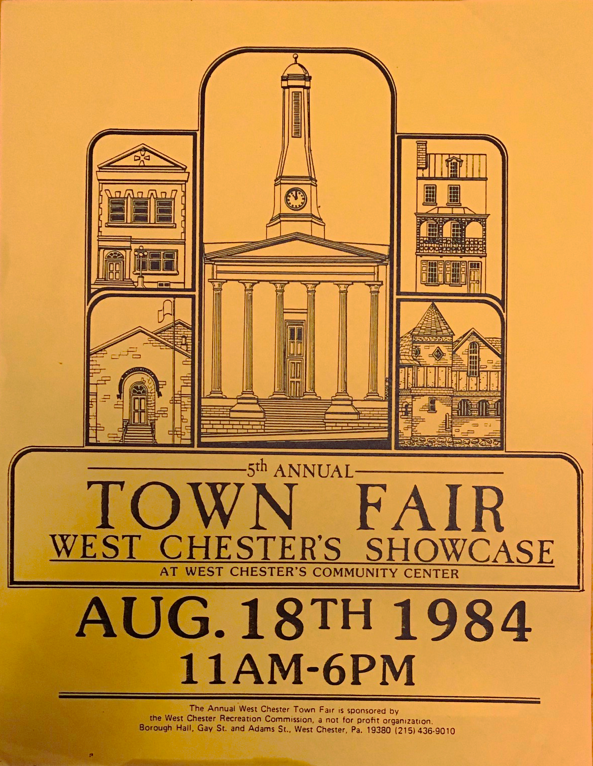 town fair poster